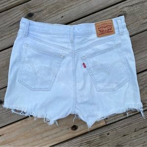 Levi’s High Rise Shorts Denim